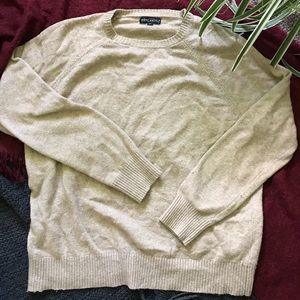 Cream colored J Crew sweater